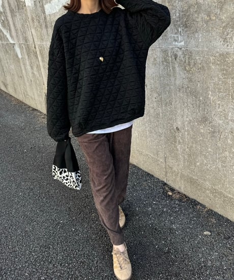 ハイウエストコーデュロイパンツ
