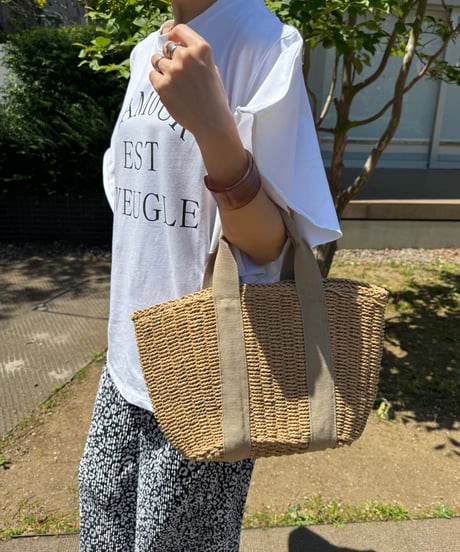 2WAYペーパーかごバッグ