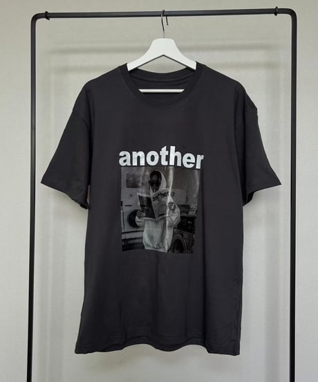 フォトプリントTシャツ(チャコールグレー)