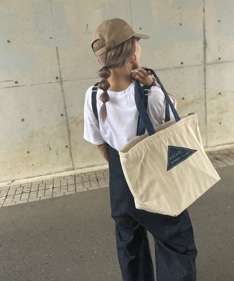 アウトドアにも！保冷キャンバストートバッグ(2color)