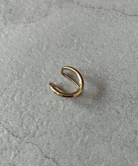 OVAL LINE EARCUFF(2color)