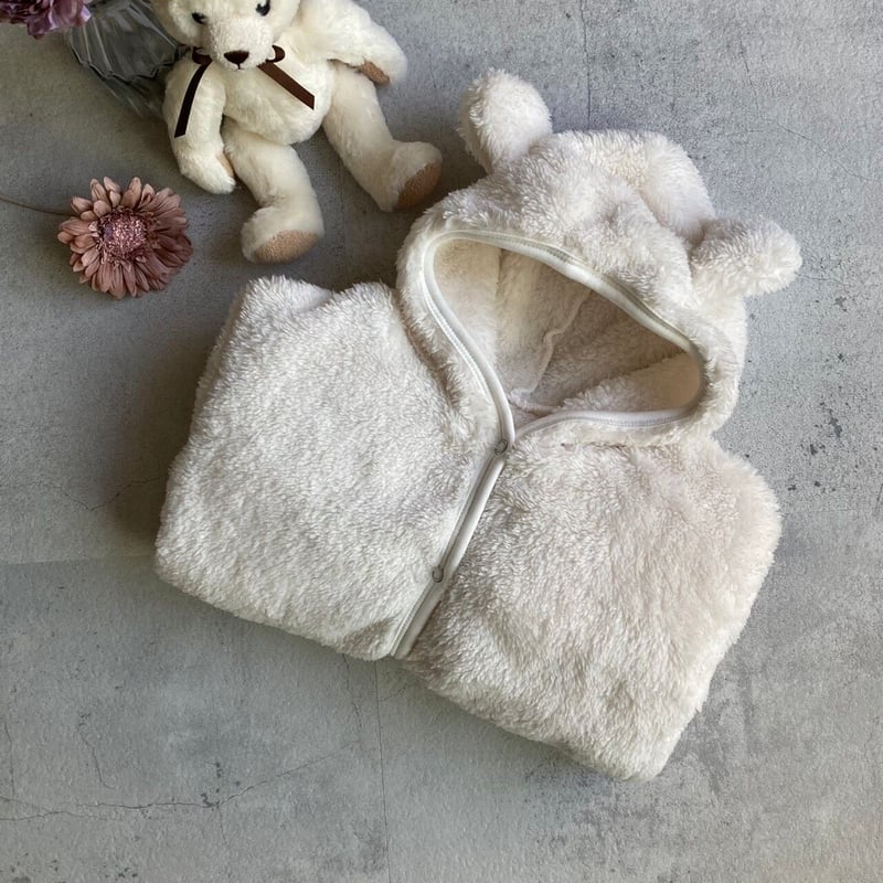 kids】くま耳デザインジャンプスーツ (2size) | COPINE
