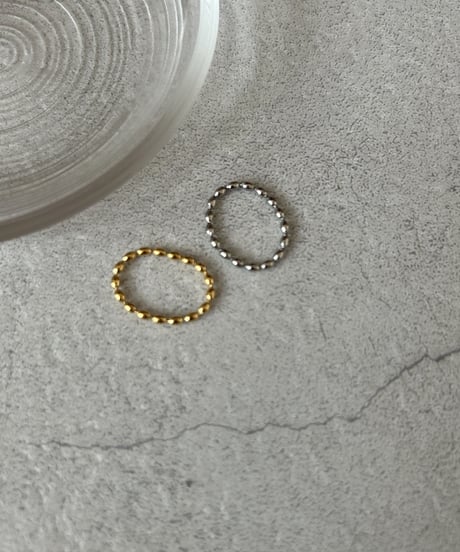 OVAL CHAIN RING(2color)