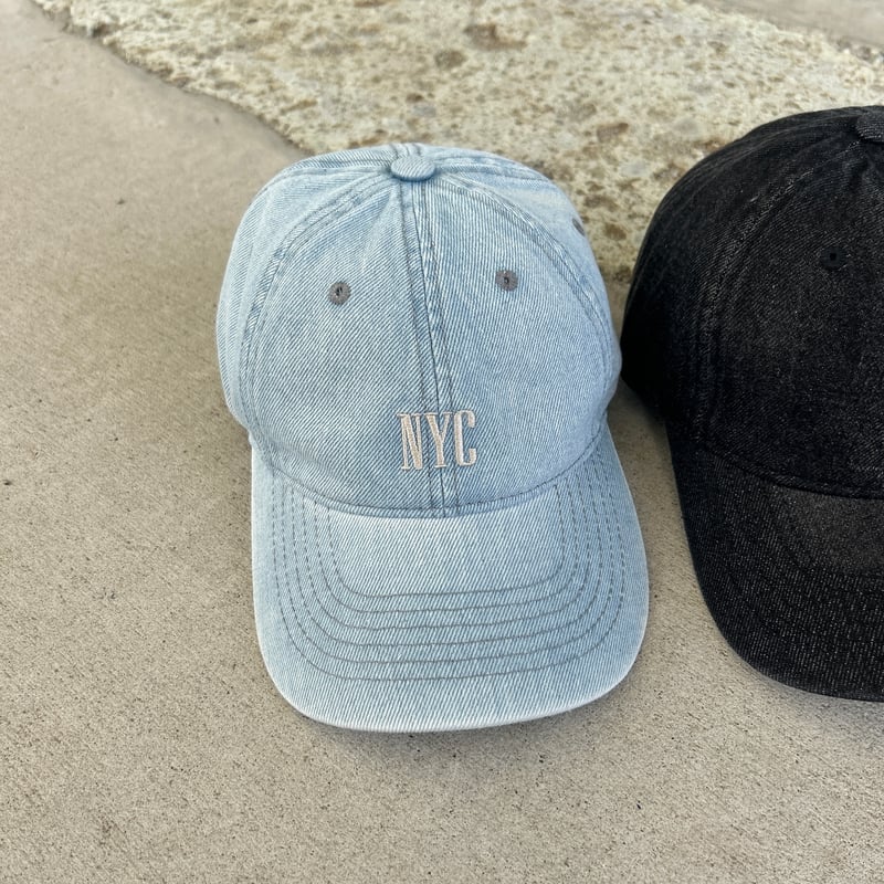 NYC刺繍デニムキャップ(3color) | COPINE