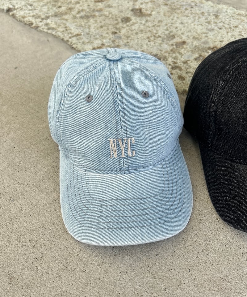 NYC刺繍デニムキャップ(3color) | COPINE
