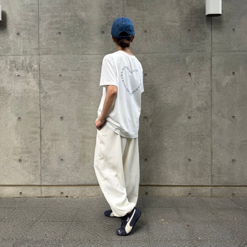 ワッフルパンツ(ホワイト) | COPINE
