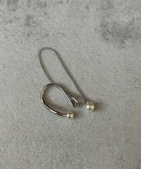 Hang Pearl Earcuff(2color)