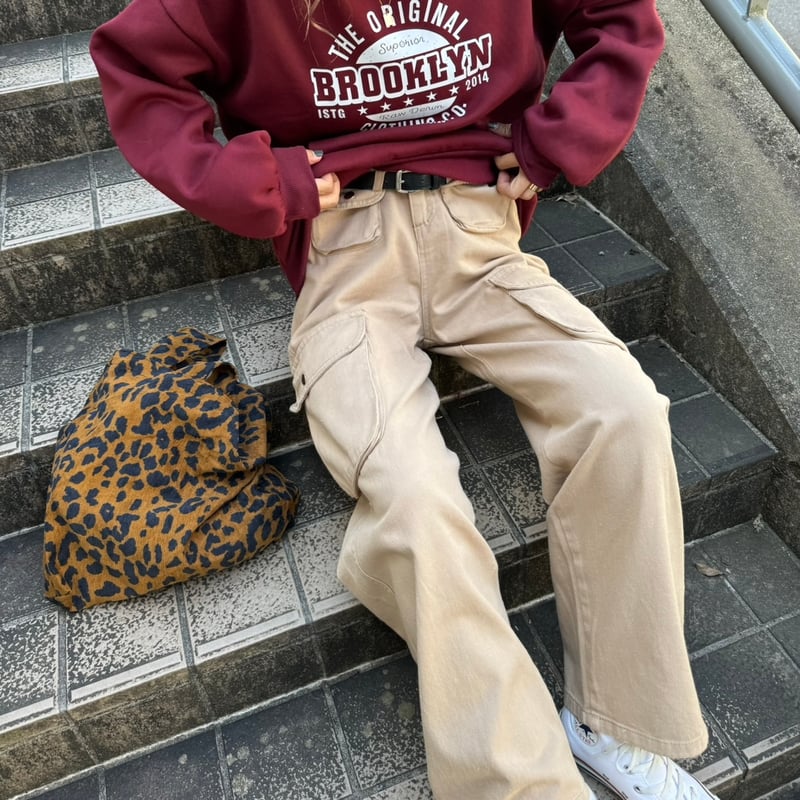 ハイウエストカーゴパンツ(2size) | COPINE ハイウエストカーゴパンツ(2size) | COPINE