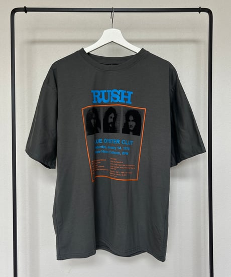 ボックスプリントTシャツ(グレー)