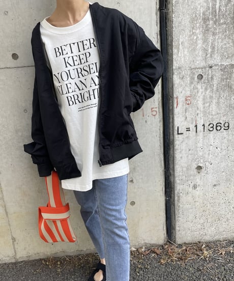 【men's/lady’s】ユニセックス！リバーシブルニコちゃんMA–1(2color/5size)