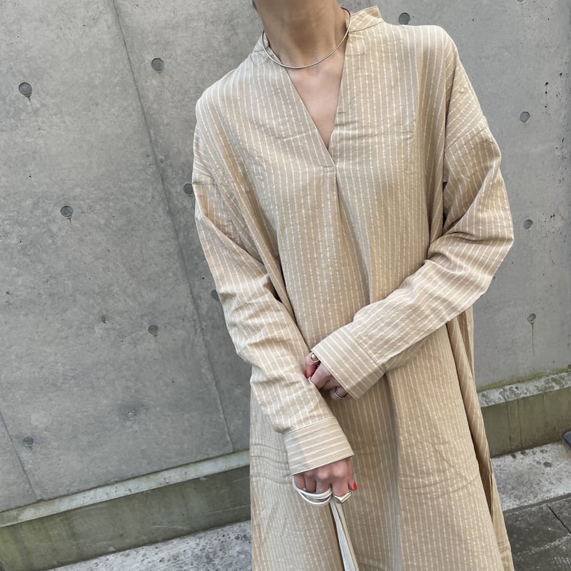 ストライプシャツワンピース | COPINE ストライプシャツワンピース | COPINE