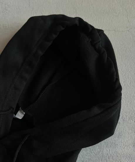 裏起毛ロゴプリントパーカーワンピース
