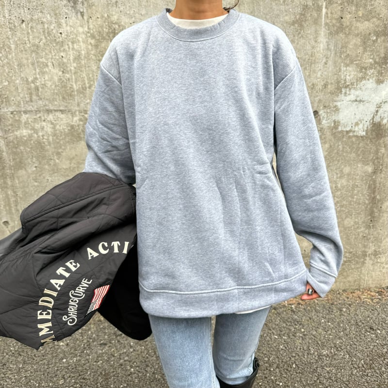 専用☆filmelange 裏起毛　スウェット　グレー 楽天市場】FILMELANGE（フィルメランジェ） ロルフ クルー
