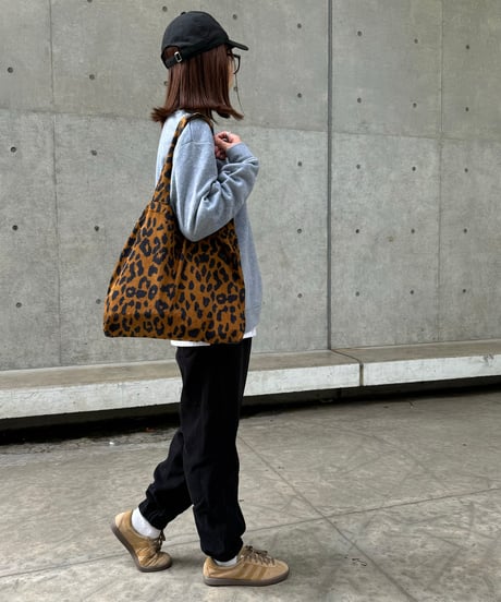 シンプル裏起毛スウェット(グレー/2size)