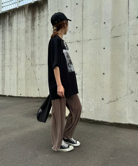 フォトプリントTシャツ(ブラック)