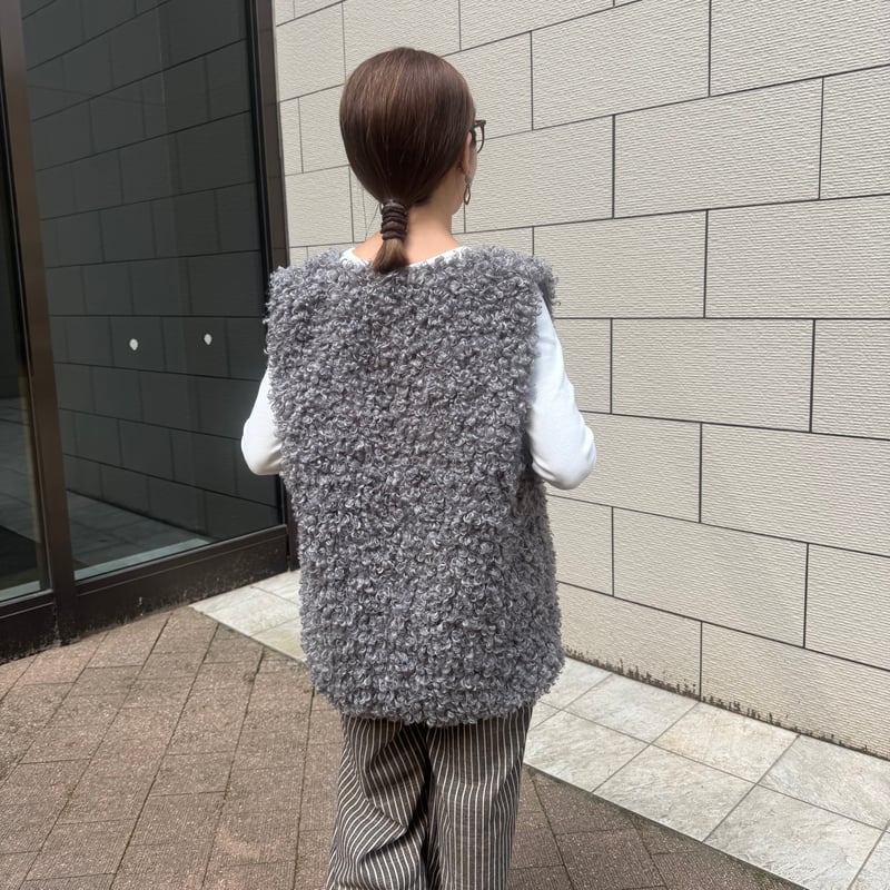 プードルファーベスト(グレー) | COPINE