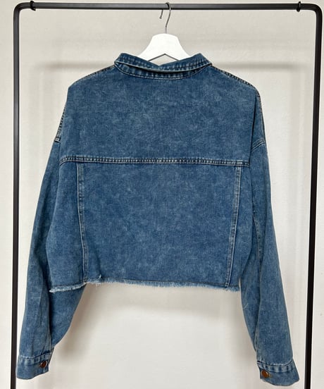 カットオフデニムショートジャケット