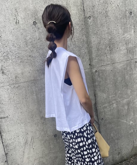 FAVORITEロゴカットソー(アイボリー)