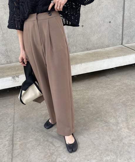 2wayラップストレートロングパンツ