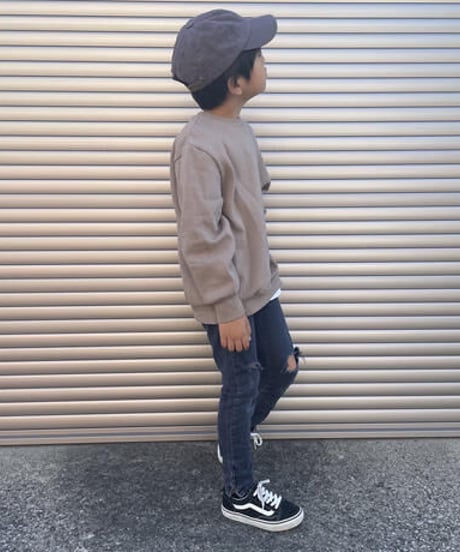 【kids】ワンウォッシュキャップ(3color)