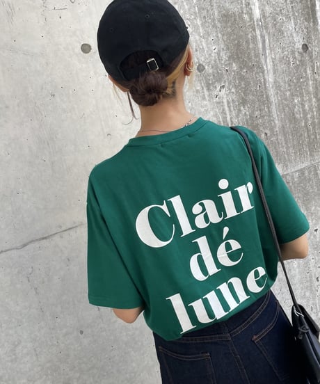 フレンチロゴTシャツ(グリーン）