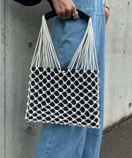 2wayロープネットバッグ(2color)