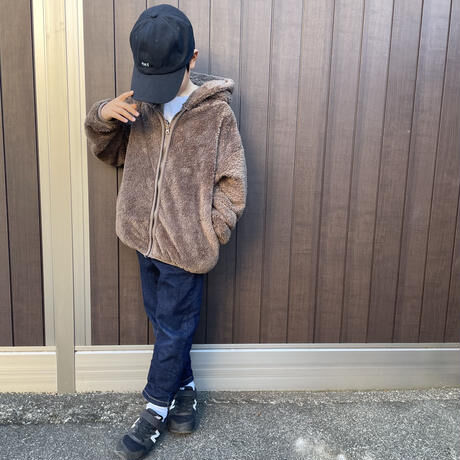 ◇GAP すっ飛ぶ くま耳フリースパーカー 80サイズ◇