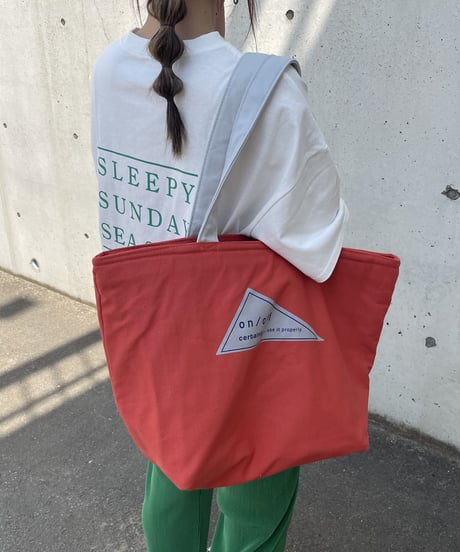 アウトドアにも！保冷キャンバストートバッグ(2color)