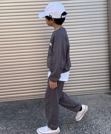 【kids】ロゴプリントセットアップスウェット(100〜150)