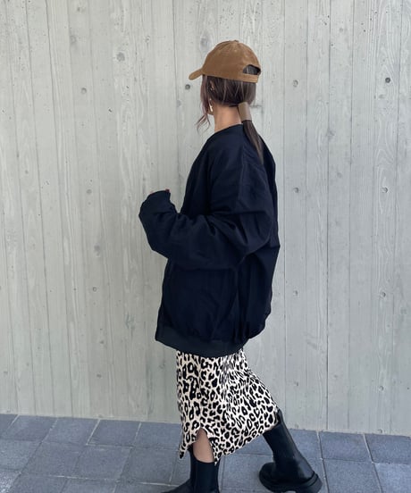 【men's/lady’s】ユニセックス！リバーシブルニコちゃんMA–1(2color/5size)