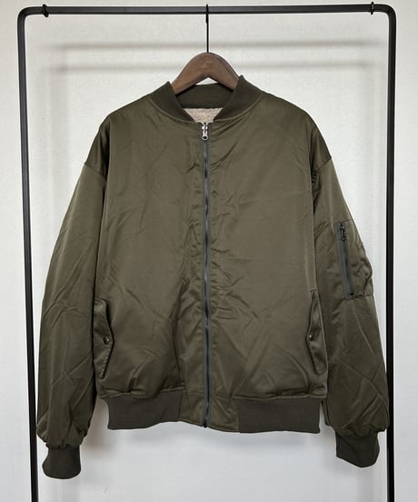 ボア×MA1リバーシブルブルゾン