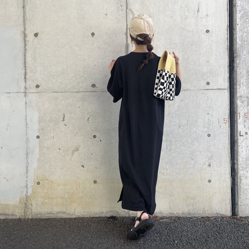 BARENA ブラック シャツワンピース SINME ウールガーゼシャツワンピース ブラック S23AW-02 | geep