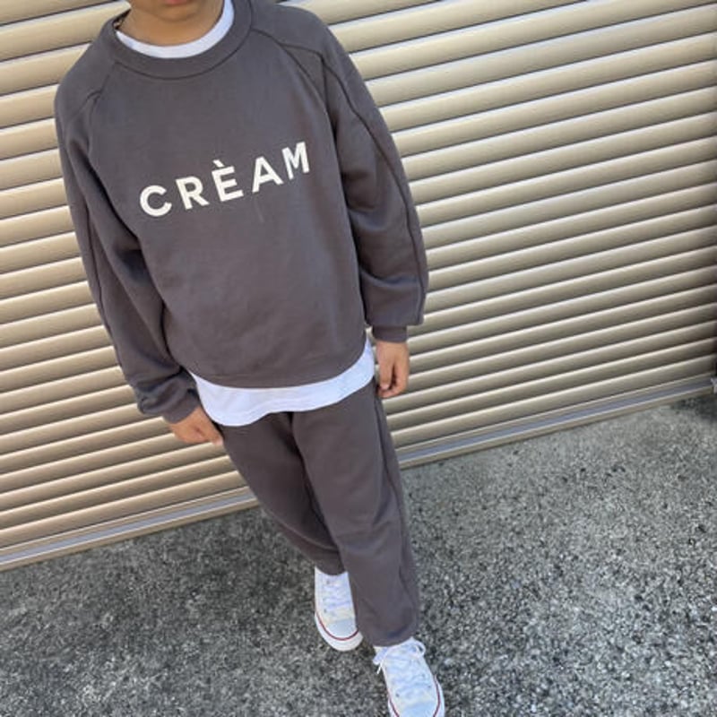 kids】ロゴプリントセットアップスウェット(100〜150) | COPINE