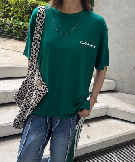 フレンチロゴTシャツ(グリーン）