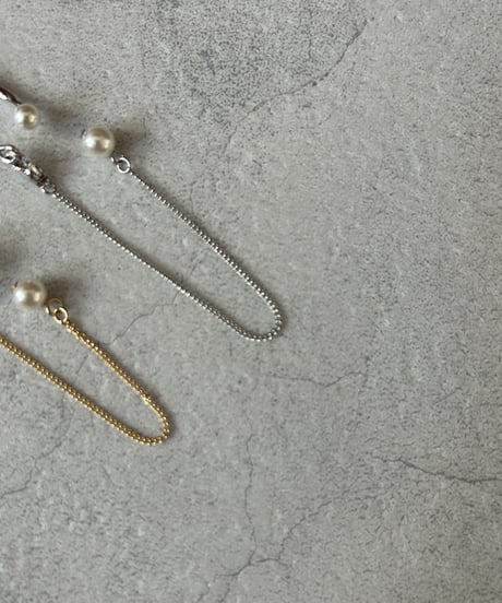 Hang Pearl Earcuff(2color)