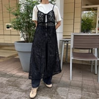 3WAYレースキャミワンピース(ブラック)