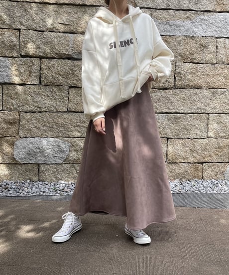 シンプルロングスカート(2color)