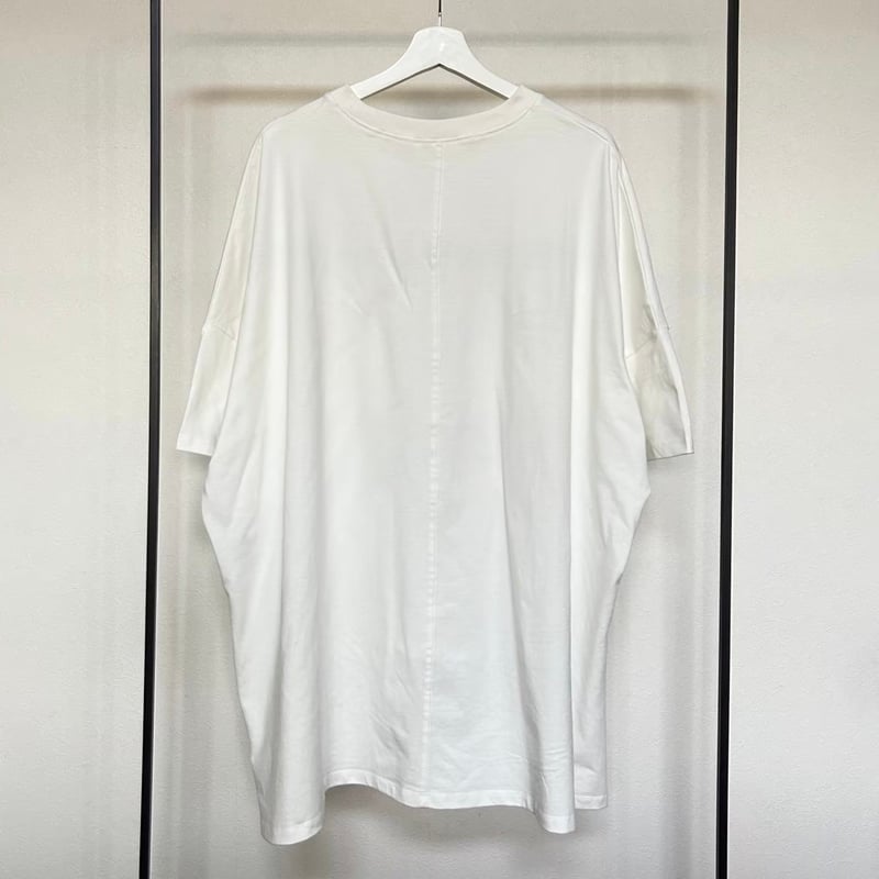 サイドスリットバックロングビッグTシャツ(ホワイト) | COPINE