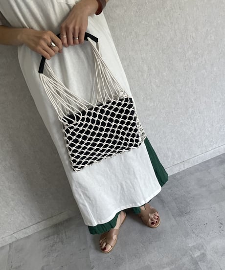 2wayロープネットバッグ(2color)