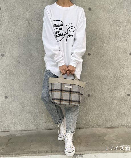 【COPINE original】メッセージプリントスウェット(3color/2size)