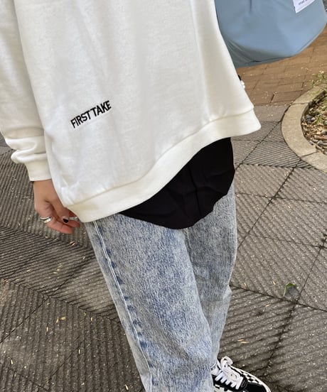 シャツレイヤード風ハーフインナー(2color)