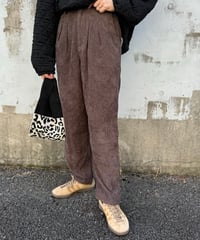 ハイウエストコーデュロイパンツ