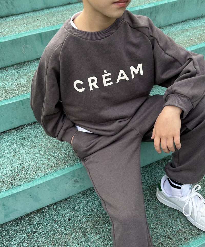 kids】ロゴプリントセットアップスウェット(100〜150) | COPINE