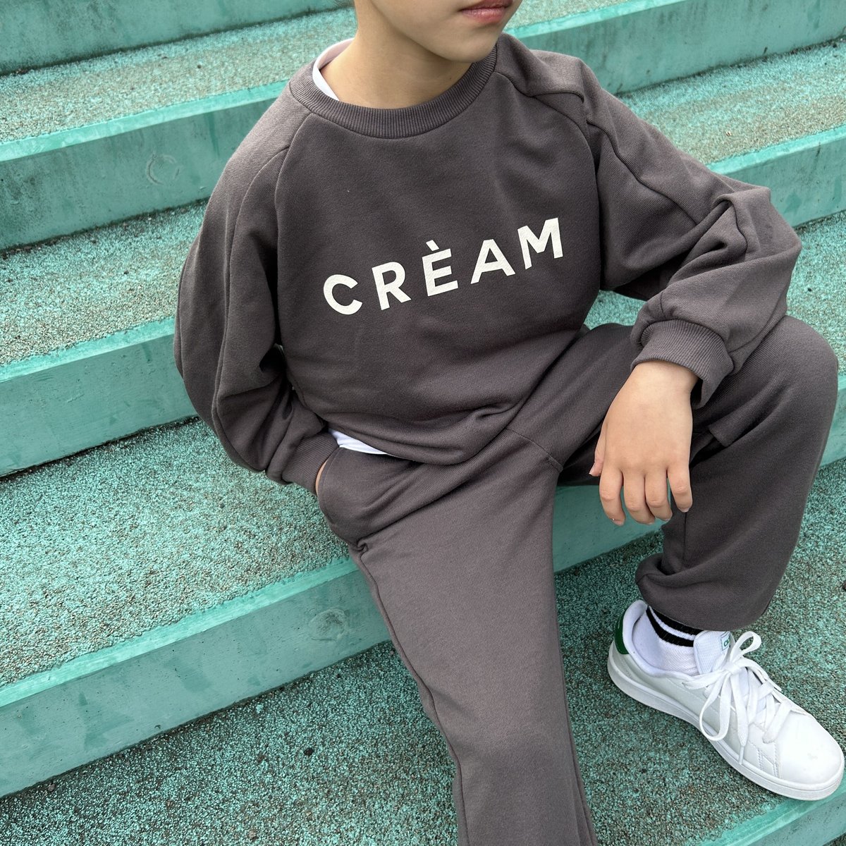 kids】ロゴプリントセットアップスウェット(100〜150) | COPINE