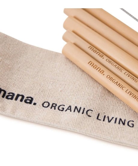 【mana.ORGANIC LIVING】竹ストロー