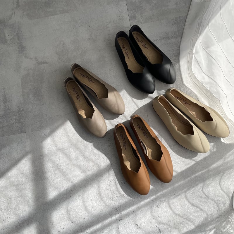 フラワーカットフラットシューズ(4color/4size) | COPINE フラワーカットフラットシューズ(4color/4size) | COPINE