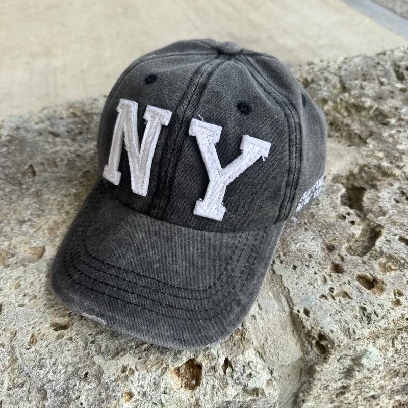 NY刺繍ダメージキャップ(4color) | COPINE