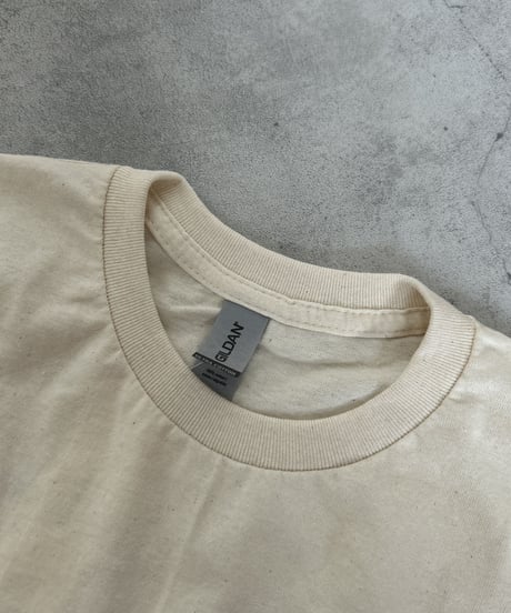 バックプリントtシャツ(ナチュラル)