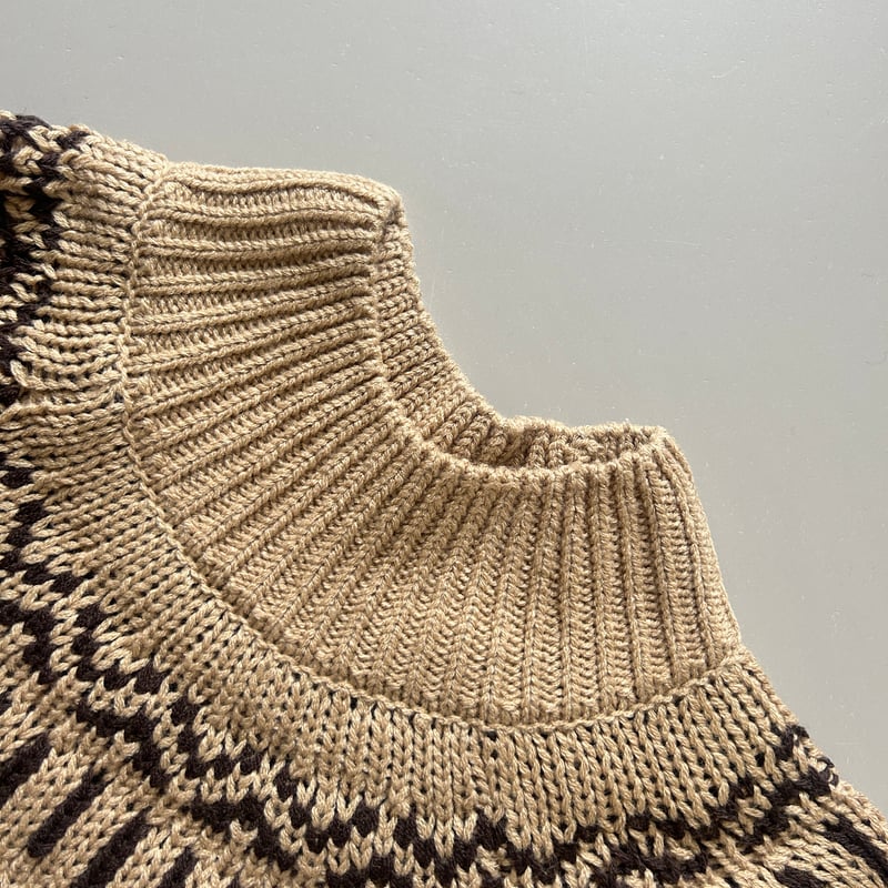 ノルディック柄ニット | COPINE