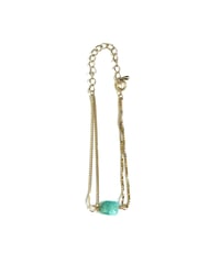 【nemon】Wchain bracelet(Amazonite)